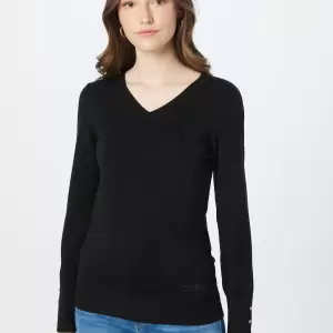 Guess - Pulover pe negru