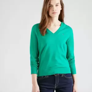 Tommy Hilfiger - Pulover pe verde