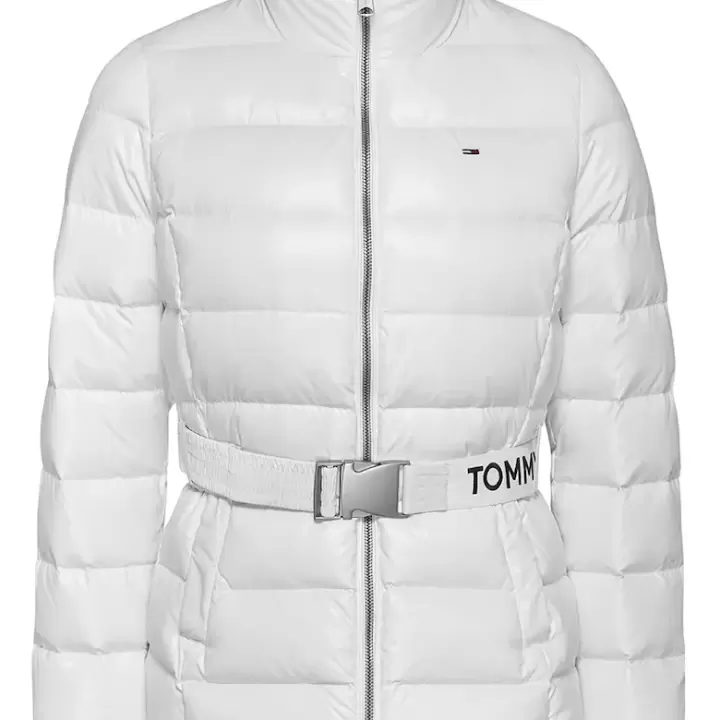 Tommy Hilfiger - Geaca cu puf si aspect matlasat
