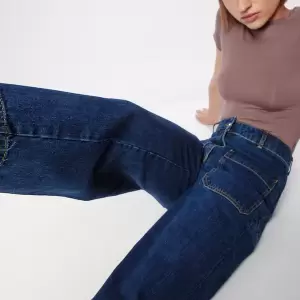 Vanessa Bruno - Jeans Halias albastru denim