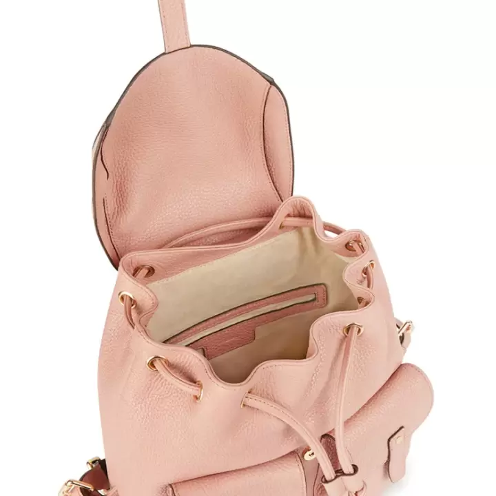 Geox - Rucsac de piele cu clapa Faloria
