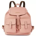 Geox - Rucsac de piele cu clapa Faloria