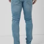 Blugi slim fit cu aspect decolorat - Pepe Jeans
