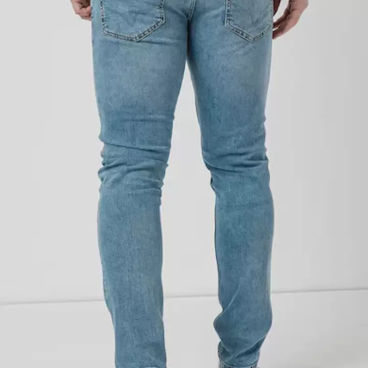 Blugi slim fit cu aspect decolorat - Pepe Jeans