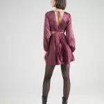 Abercrombie & Fitch Rochie mov orhidee