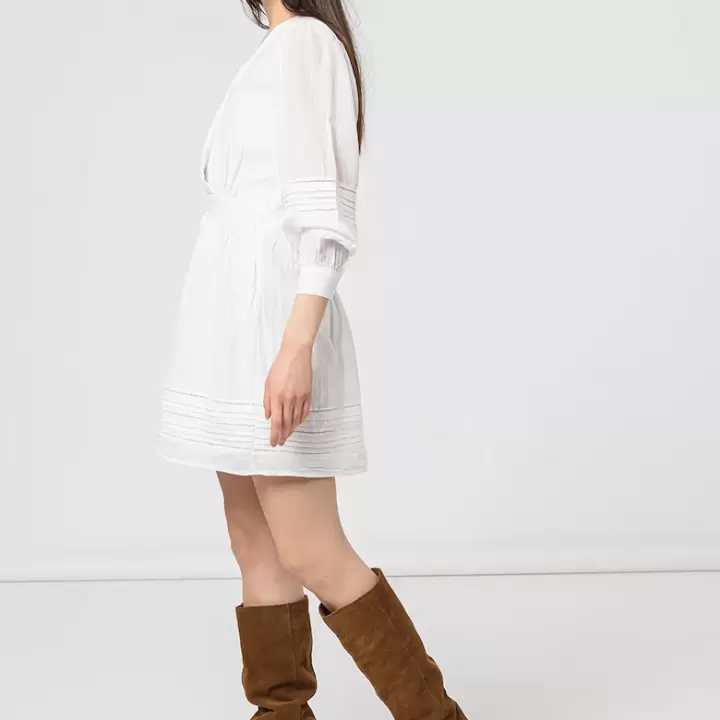 Pepe Jeans Rochie mini cu decolteu in V Susi