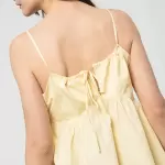 Tommy Jeans - Rochie de bumbac organic cu decolteu in V