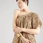 Vanessa Bruno - Rochie GRACE auriu