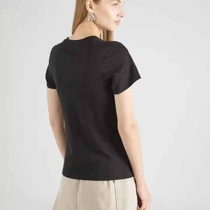 Calvin Klein - Tricou albastru deschis-negru