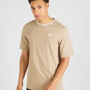 Nike - Tricou culoare nisipiu