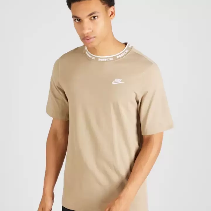 Nike - Tricou culoare nisipiu