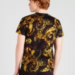 Versace Jeans Couture - Tricou pe negru