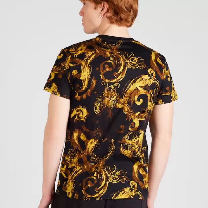 Versace Jeans Couture - Tricou pe negru