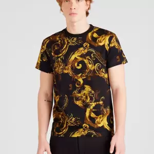 Versace Jeans Couture - Tricou pe negru